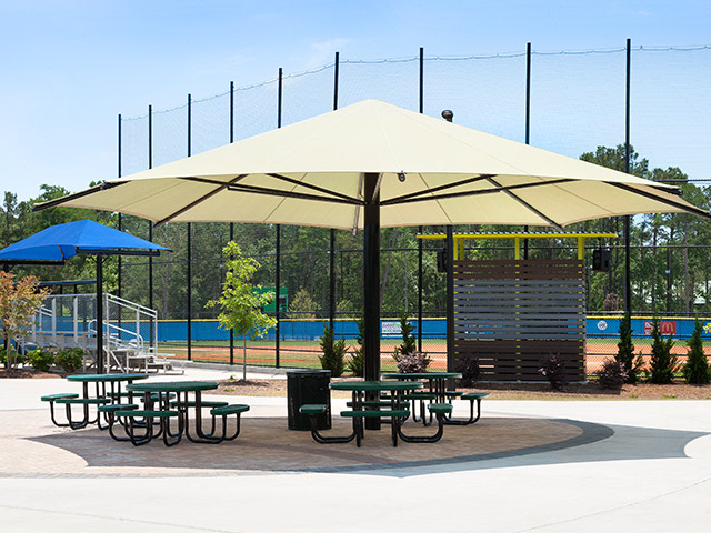 Single Post Umbrella